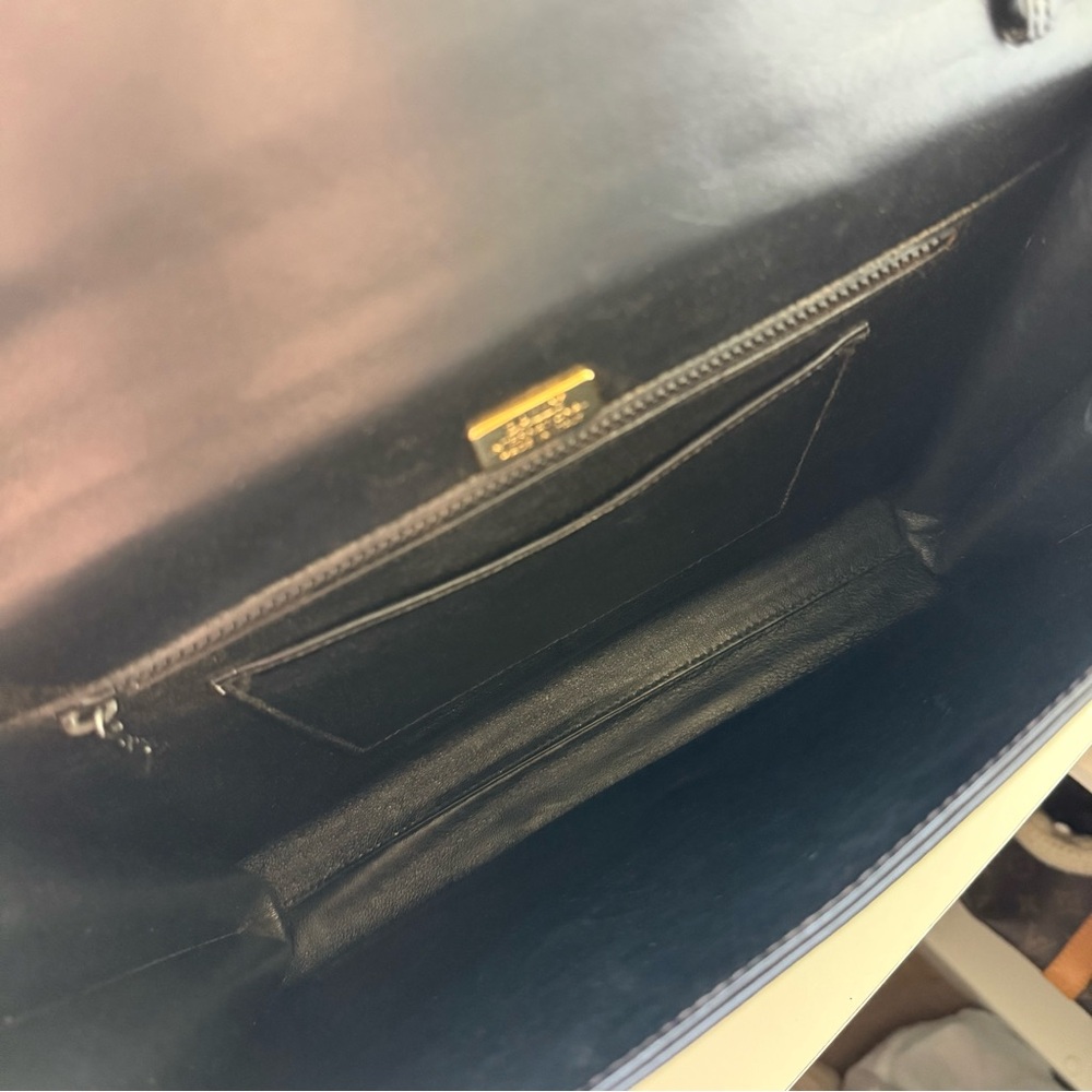 Bally vintage leather clutch bag EUC - Picture 12 of 17